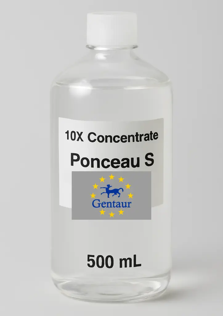 10X Concentrate Ponceau S Protein Staining Solution